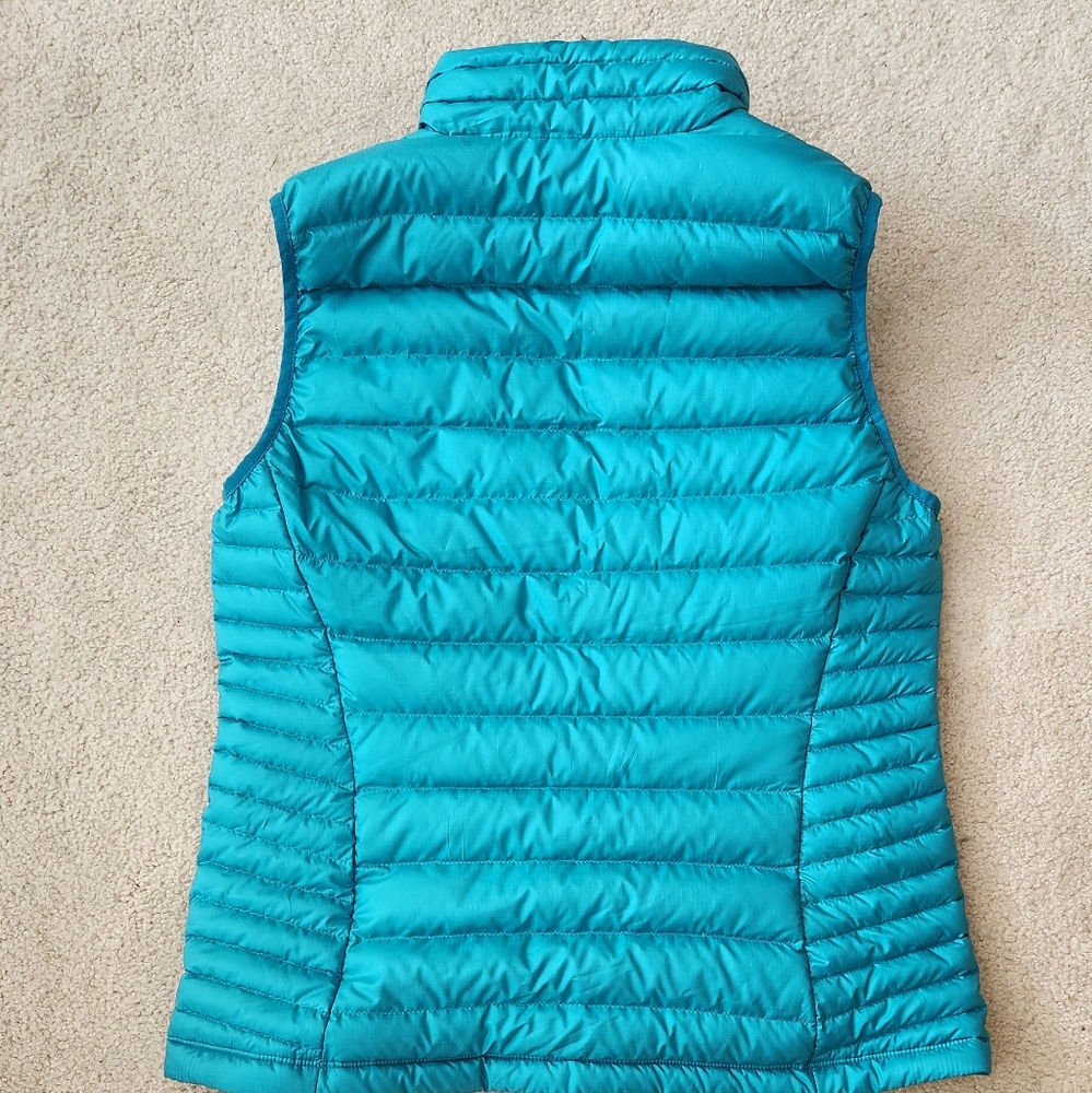 Patagonia Down Puffer Sweater Vest Womens Medium Blue Granola Gorpcore Outdoor - Picture 3 of 8